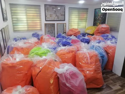 بفات بين باق bean bag مقاعد قماش ووتر بروف محشو بوليسترين. خدمة التوصيل لجميع المحافظات 4