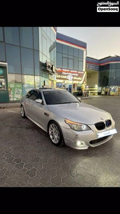BMW E60 520i 2008 Full option محدثه لل 2010 فل كااامل / فحص كامل / كت M-Technic ترخيص سنه كامله م 4