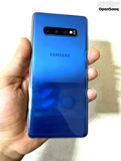 مستعمل وكاله Samsung S10 رام 16 جيجا 128 عربي هدية كفر ولزقة وشاحن الاصلي متوفر توصيل 4