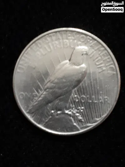 عمله دولار السلام الامريكي عام 1922 وعمله 3 سنت الامريكيه عام 1872 للبيع من النوادر 4