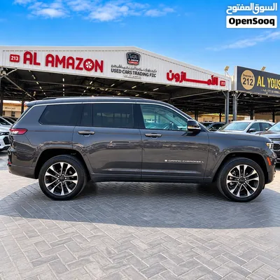 Jeep Grand Cherokee L overland 2022. 3.6L V6 with low odometer 84,000 KM and RWD 3