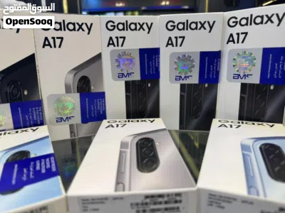 جالاكسي A17 (256GB16RAM) جديد كفالة الوكيل BMS 3
