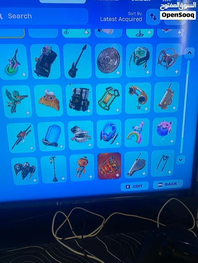 حساب فورتنايت للبيع بي سي سوني 16 سكن 4