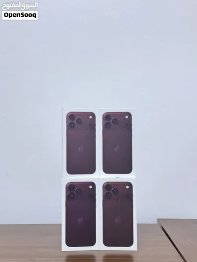 iPhone 18 Pro Max – Burgundy Saudi Spec New Sealed Genuine 3