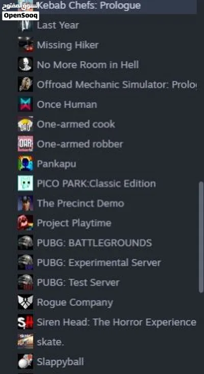 حساب ستيم للبيع steam account for sell فيه أسيتو كورسا 3