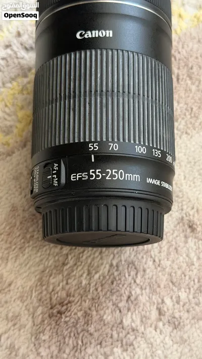 Canon 55-250mm STM lens perfect condition with front and back caps- URGENT SALE!! 4