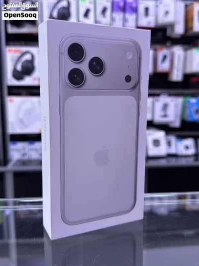 iPhone 17 pro max (512GB) SIM ايفون 17 برو ماكس مدخل خط (512 جيجا) وارد هونك كونك بكفالة الوكيل الرس 2
