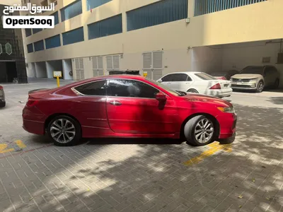 هوندا اكورد كوبيه لون احمر 2013 Honda Accord Coupe 2
