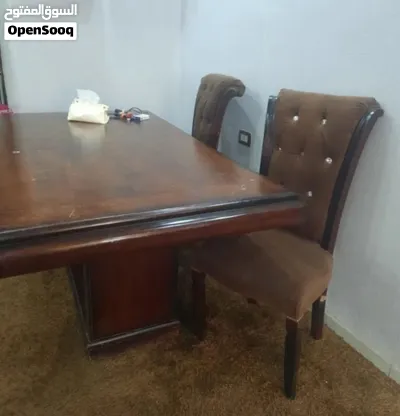 طاوله سفره مكونه من 6 كراسي 2