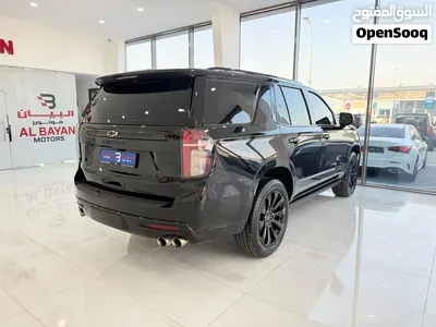شيفروليه تاهو بريمير 6.2 L خليجي فل اوبشن أسود زعفراني تشييكات الوكالة ممشى قليل 4