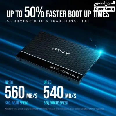 للبيع PNY CS900 SSD – سعة 2TB 4