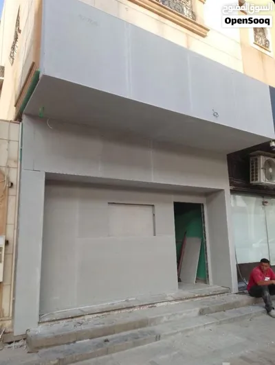 لوحات اسمنت بورد وجهات محلات ديكورات جبس بورد بناء قواطع جبس أو اسمنت بورد بناء ملاحق بيتي و سكني 4