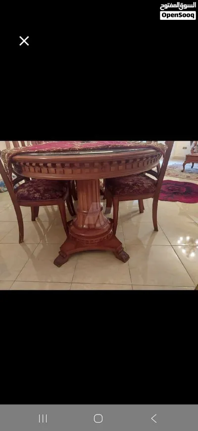 غرفة سفرة كلاسيك فخمة خشب زان 3