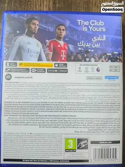 Cd FIFA 26 PLAYSTATION 5 4