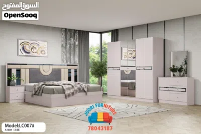 NEW BEDROOM SET 7 PIECES WITH MATTRESS WITH TRANSPORT 4