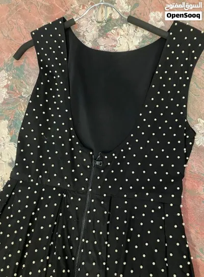 Pearl black backless alice and olivia new dress 4