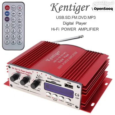 Car MP3 Power Amplifier FM Transmitter امبلفير 4