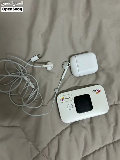سماعات سلك وثانية و راوتر 2