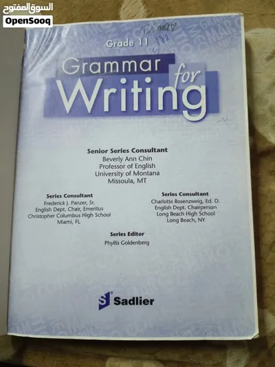 Grammar for Writing – Grade 11 Sadlier Level Green Student Edition 2