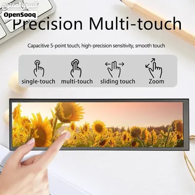 شاشة شريطية محمولة (Portable Bar Monitor) موديل P79 بحجم 7.9 إنش (مثالية لجيمر، صانعي المحتوى 4