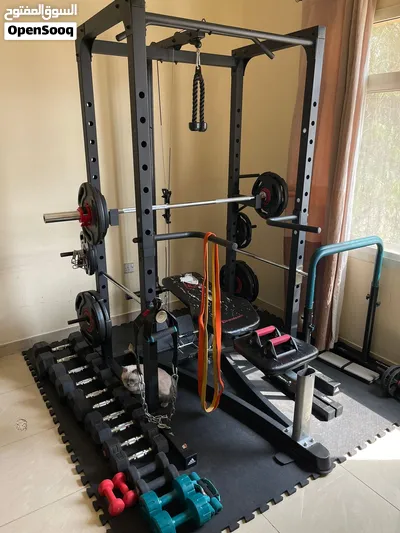 Adidas full body exercise machine, Squat rack 3