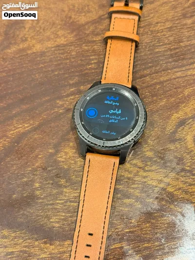 ساعه سامسونج ذكية Samsung Gear S3 Frontier موديل SM-R760 ملاحظه الساعه ليس لديها شاحن 4