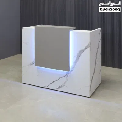 كاونتر استقبال قياس 160سم شامل التوصيل متوفر بعدة الوان وموديلات حسب الطلب 3