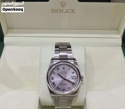 ROLEX S/S DATEJUST 36MM SILVER STONE DIAL 116200 2