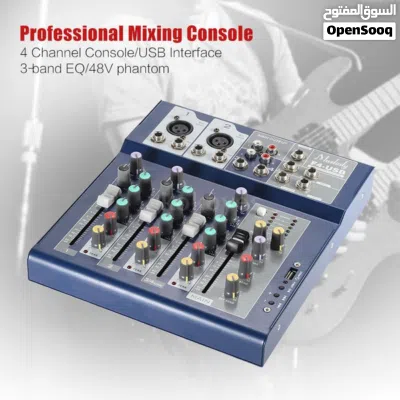 MIXER F4 USB مكسر اربع مخارج 2