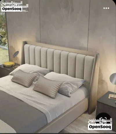 BED WITH MATTRES KING SIZE FOR 2 PERSON SIZE 180×200 ORIGINAL WOOD 3 YEAR WARRANTY SHOP SEEB MARKET 2