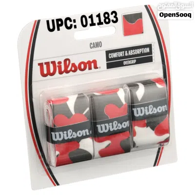 هاند جريب ويلسون الأصلي (Wilson Overgrip) من أهم الإكسسوارات اللي لازم تكون مع أي لاعب تنس 2