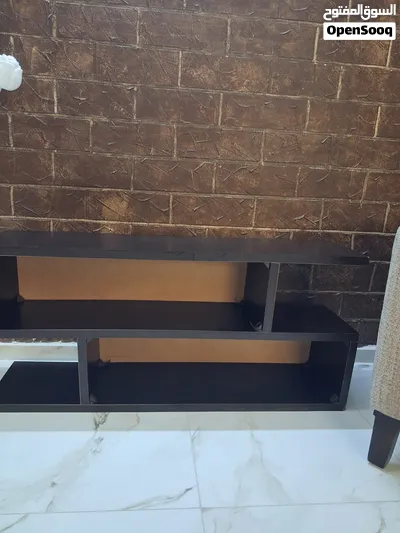 طاولة شاشة لون بني محروق 3