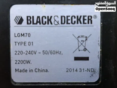 للبيع جريل شواية كهربائية بلاك أند ديكر BLACK & DECKER أمريكى. 3