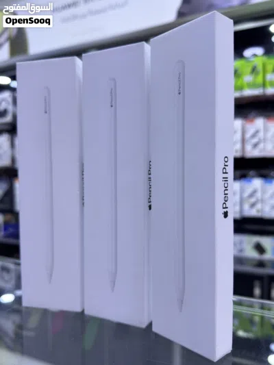 قلم ابل برو ( M4-M2-M3-Mini-A17 ) الاصلي لجميع الموديلات Apple Pencil Pro For iPad Pro - Air 3