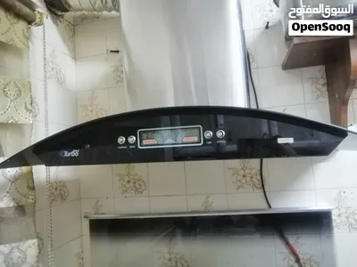 إعلان للبيع – شفاط مطبخ زجاجي شفاط مطبخ زجاجي – ماركة Haodi تصميم عصري بواجهة زجاجية سوداء أنيقة. 2