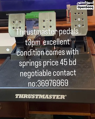 2 Thrustmaster pedals for sale 2