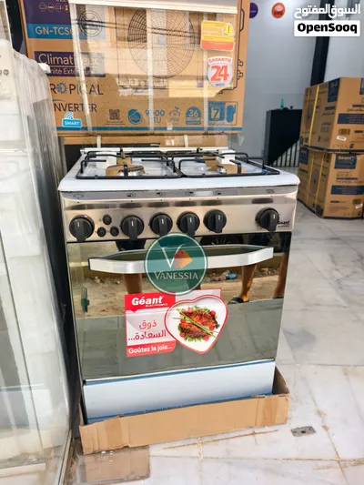 Cuisinière Marque Géant Italiano Ventilée Inox 4
