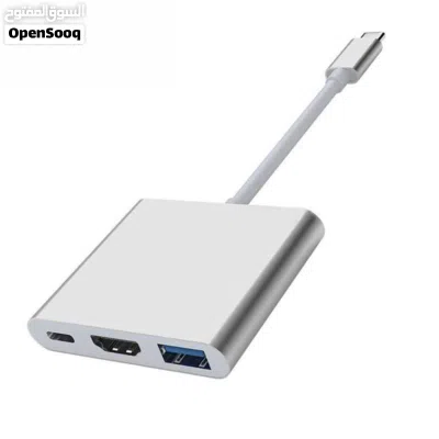 Converter 3 in 1 - Type-C to HDMI + USB + Type-C 3