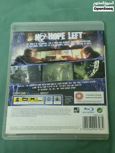 Resident Evil 6 نسخة فيزيائية كاملة على البلاستيشن 3 2
