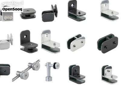 Types of railing and tempered glass connections and tempered glass bases 2
