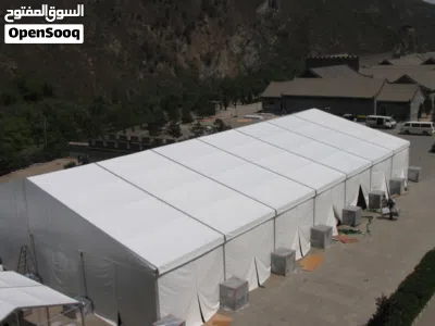 خيمة جلد جديدة كاملة بالستائر وجميع الملحقات 2