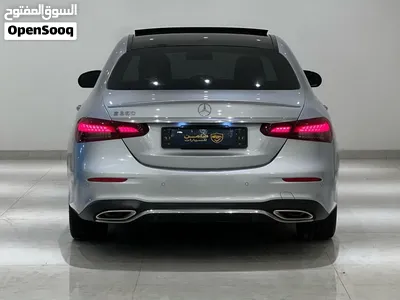 مرسيدس E350 2021 لون فضي 4