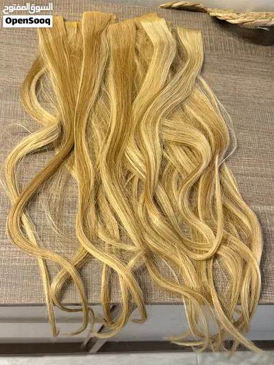 شعر طبيعي ستيكرز ( stickers) Hair extensions 80 BD 4