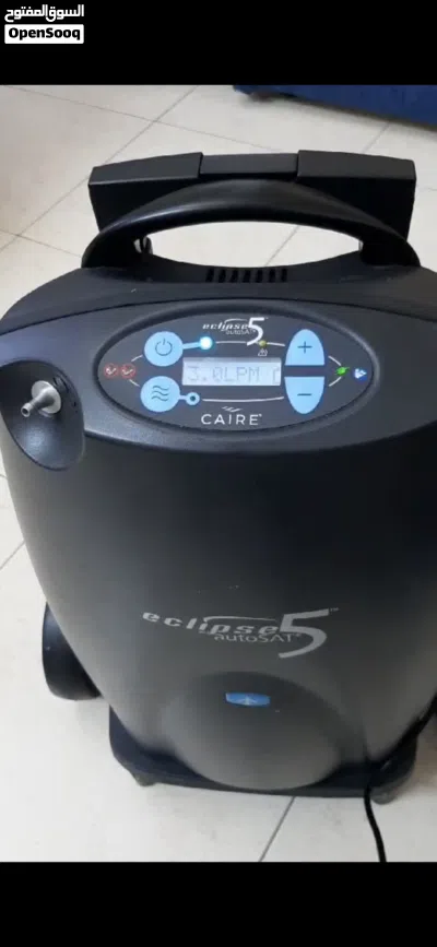 جهاز اكسجين متنقل يمكن السفر به بالطائره معتمد دوليا Eclipse 5 Aoutosat oxygen concentrator portable 2