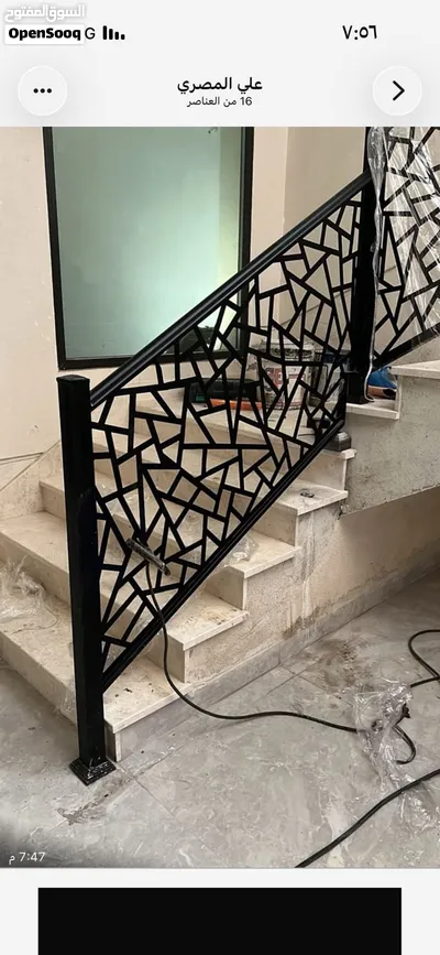 جميع اعمال الحداده مظلات اسوار غرف دوانيات مكاتب وشبارات 3