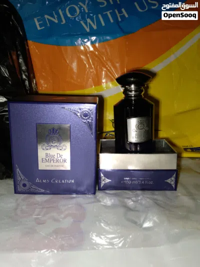وارد الخارج تم فتح العلبة للتصوير فقط عطر الاناقه عطر ماركة blue de emperor for men parfume 100 ml 4