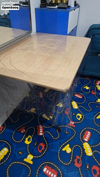 طاولة دراسة خشبية قابلة للطي Foldable wooden study table 2