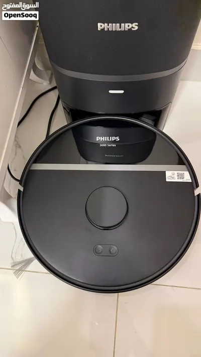 للبيع مكنسة روبوت Philips HomeRun 3000 Series Aqua XU3100/01 مع محطة الشحن والتفريغ الذاتي 4
