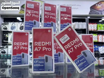 Redmi A7 Pro ( 128 GB / 4+4 RAM ) العرض الاقوى على ريدمي في ليما موبايل A7 Pro 4