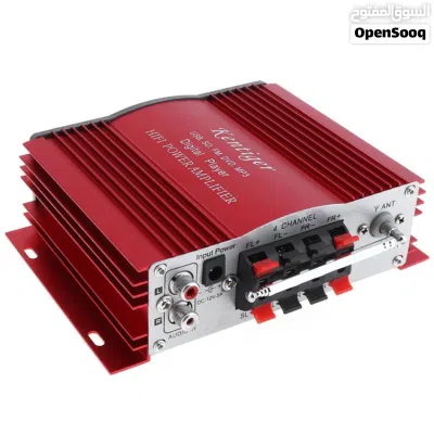 Car MP3 Power Amplifier FM Transmitter امبلفير 3